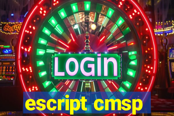 escript cmsp